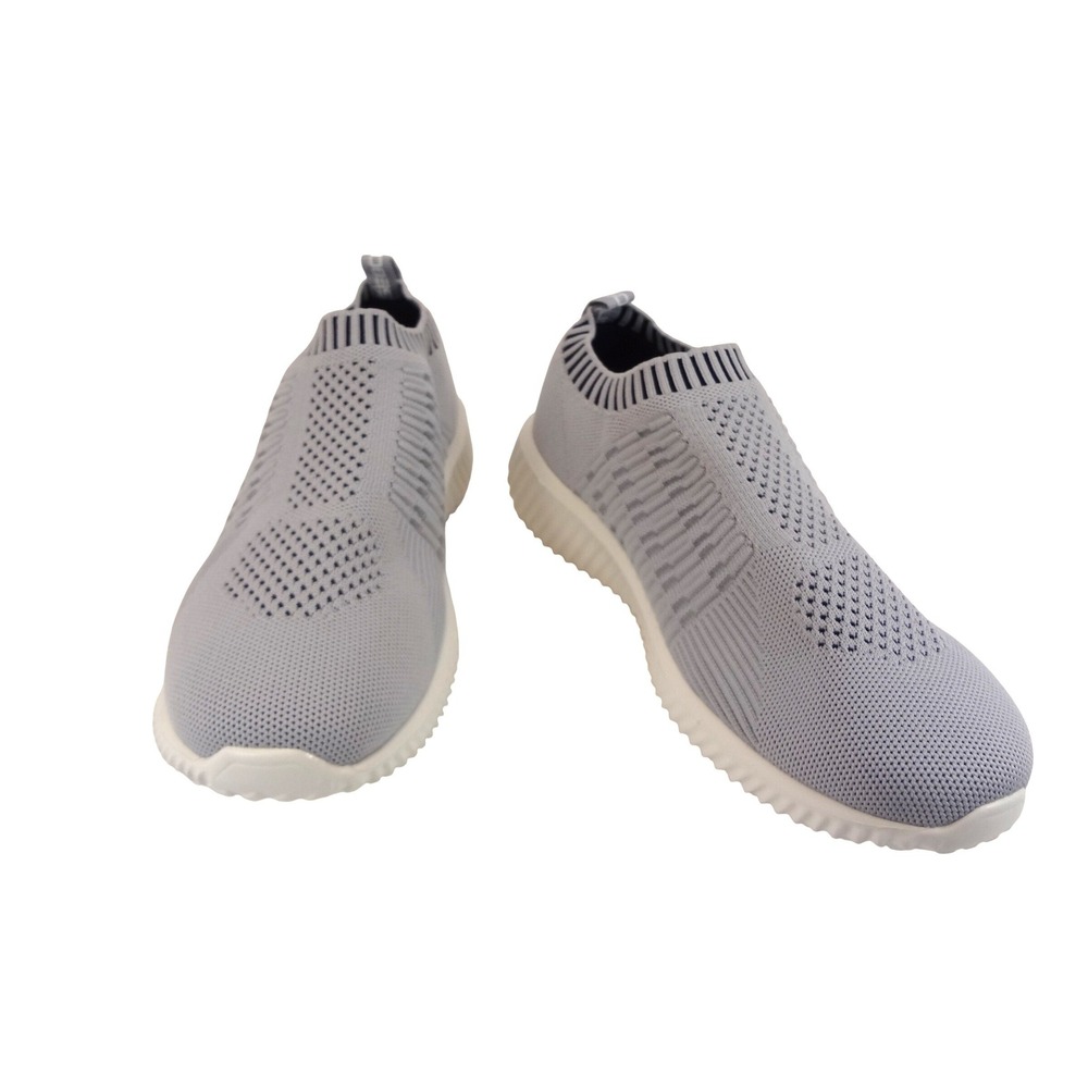 TIOSEBON Mesh Walking Shoes Women 9.5 Gray Excellent Slip On Knit Sneakers NWOT